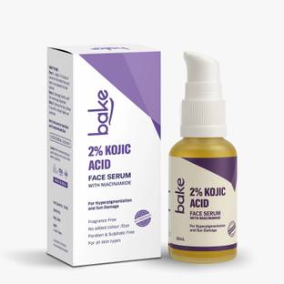 Bake 2% Kojic Acid Face Serum with Niacinamide for Dark Spots, Tan Removal & Pigmentation