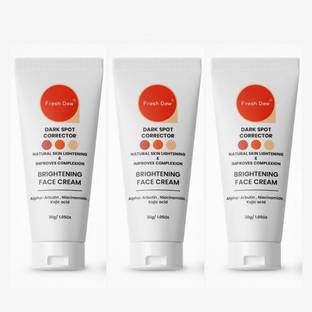 Fresh Dew Dark Spot Corrector Brightening Face Cream - pack of 3x30