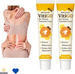 GOIEZ Vitiligo Bee Venom Face Treatment Cream For Clear Skin – Pack Of 2