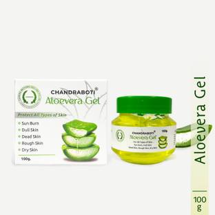 Chandraboti Aloevera Gel|Hydrates,Soothes & Nourishes|