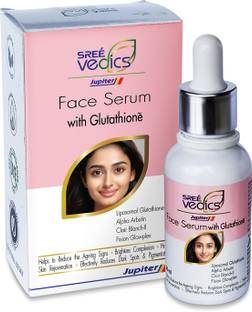Sree Vedics Jupiter Face Serum for Fine lines, Pigmentation and Glowing Skin for Men and Women – 30ml (Pack of 1)