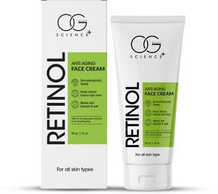 OG BEAUTY Science Retinol Anti-Aging Face Cream | Dermatologist Tested, Makes Skin Smooth