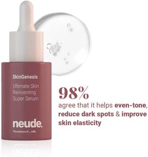 Neude Skin All-in-One Face Serum-SkinGenesis-Niacinamide,Lactic Acid,Hyaluronic Acid