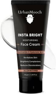 UrbanMooch Lightening & Brightening Fairness Cream, Skin Brightening and Anti Ageing Cream for Fine Lines, Wrinkles and Dark Spot Removal, 50gm