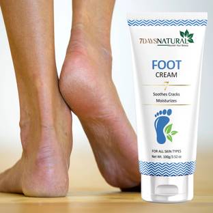 7 Days Natural Foot Cream for cracked heels