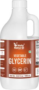 Holy Natural Organic Vegetable Glycerin 1000ml, Food Grade, For Edible, Skin and Hair care