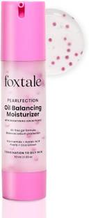 Foxtale Oil Balancing Moisturizer,50 ml |8+ hours of oil control & pearlescent glow