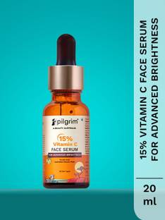 Pilgrim 15% Vitamin C Face Serum for Oily Skin|Men & Women|Skin Brightening
