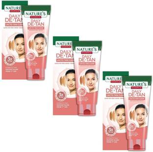 Nature's Essence DAILY DE-TAN LACTO TAN CLEAR CREAM 50MLX3(100MRPX3)