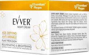 ESSENTIUM PHYGEN NIGHT CREAM AGE-DEFYING ANTI-WRINKLE WITH SAFFRON