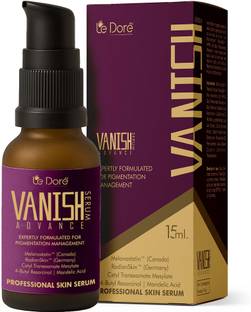 Le Dore Vanish Advanced Pigmentation Serum | With Melanostatin, 4-Butyl Resorcinol & Azelaic Acid | Reduces Pigmentation, Melasma, Dark Spots & Acne Scars