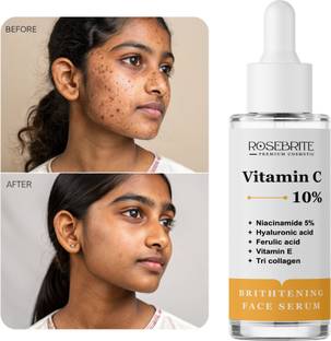 RoseBrite Glowing Face Serum – With Vitamin C to Restore Radiance & Hydration
