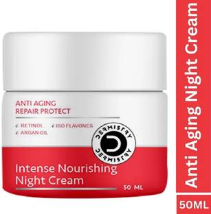 DERMISTRY Retinol Collagen Anti-Aging Moisturizer Night Face Cream Ageing Wrinkles Repair