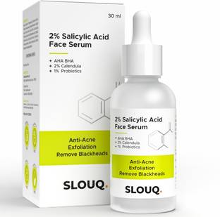 SLOUQ Serum For Acne,Blackheads & Open Pores - 2% Salicylic