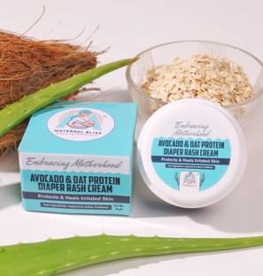 MATERNAL BLISS Avocado & Oat Protein Diaper Rash Cream | Zinc Oxide | For New Born Babies