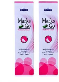 HAPDCO Marks Go Anti Marks Cream [ Herbal Formula For Scars & Marks ] [ Pack Of 2*25g ]
