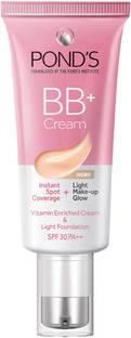 POND's New BB+ Cream Instant Spot Coverage + Light Make-up Glow Ivory ( 30g)