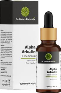 Dr.daddy natural's Alpha Arbutin Serum for Pigmentation & Dark Spots Removal ,Acne Marks & Tanning