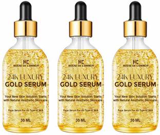 house of common Advanced Age Defying Face Serum With 24K Gold (30ml) Pack of 3