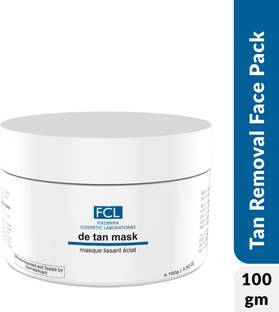 Fixderma Cosmetic Laboratories De Tan Mask For Tanning & Dark Skin, Cleans Pores & Removes Blackheads