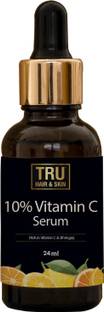 TRU HAIR & SKIN 10% Vitamin C & Bhringraj Serum | Rejuvenates Skin & Reduces Hyperpigmentation