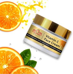 mom touch Vitamin C Cream For Face, with Vitamin C & SPF 20, for Skin Illumination