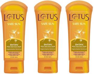 LOTUS Safe Sun De Tan After Sun Face Pack 300g