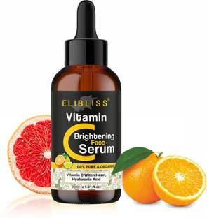 ELIBLISS Vitamin C Face Serum Fades Dark Spots | Glowing Skin | Dermatological Tested