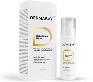 Dermabay Skin Brightening Face Serum for Dark Spots, Pigmentation and Uneven Skin Tone