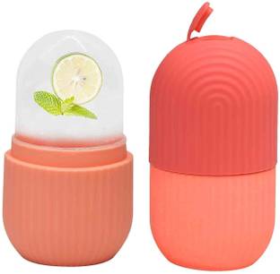 eyurva ice roller reusable silicone facial ice roller for glowing & tighten skin