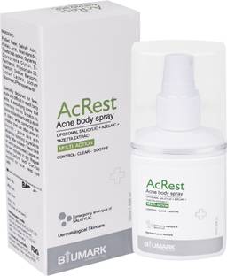 BIUMARK Acrest Acne Body Spray Treats Breakouts Loosen Blackheads & Comforting Irritation