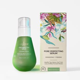 LuxaDerme LuxaDerme Pore Perfecting Face Serum - Minimizes Pores, Controls Oil & Sebum, Firms Skin | 96% Natural Ingredients with Lotus water, Alpaflor® Alp-Sebum, Bifida Ferment Filtrate, & Galactomyces | Korean Skincare |