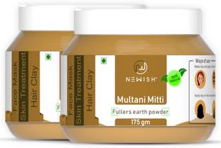 NEWISH Organic Multani Mitti Anti Tan Glowing Face Powder_2