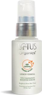 Lotus Organics+ Vitamin - C radiance Booster Serum|Lemon Verbena| Brighter & Even Tone Skin