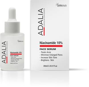 Adalia Niacinamide 10% Face Serum | Brightens Skin, Reduces Acne & Pores | Lightweight Daily Serum for Glowing, Even-Toned Skin