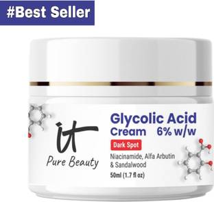 IT Pure Beauty Glycolic Acid Cream 6% w/w For Dark Spot And Glass Skin