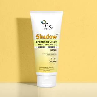 Fixderma Shadow Brightening Cream Sunscreen SPF50 PA+++, Reduce Tan & Brightens the Skin