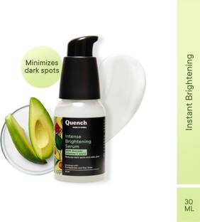 Quench Botanics Intense Brightening Serum| 2% Niacinamide & Avocado for Even Skin Tone
