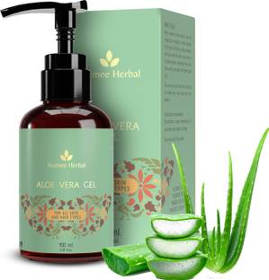 Avimee Herbal Aloe Vera Gel, 99% Pure, For Intense Moisturisation & Acne Free Skin,
