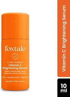 Foxtale Vitamin C Face Serum With 15% L-Ascorbic Acid & Vit E For Glowing Bright Skin