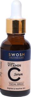 SWOSH vitamin c face serum for Skin Brightening |Glow |Reduces Dark Spots |Reduces Pigmentation |Boosts Collagen | with Hyaluronic Acid |Suitable For All Skin Types