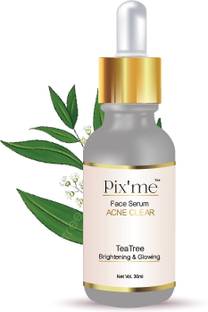 Pix'me Tea Tree Serum for Face, Acne Breakouts & Pimples