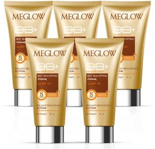 meglow Daily BB Cream for Women with SPF 15+ | Lightweight, Hydrating & Blends Easily