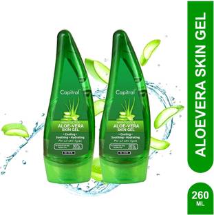 Capitral Aloevera Multipurpose Beauty Gel For Skin and Hair Pack of 2