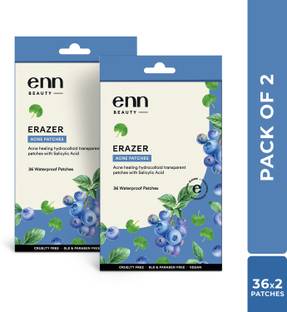 ENN Erazer Acne Pimple Patch For Acne Healing With Hydrocolloid & Salicylic Acid