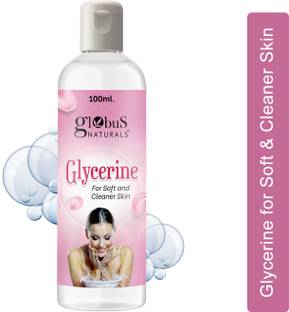 Globus Naturals Glycerine for Soft & Cleaner Skin, Moisturizing and Promotes Healing and Soothes Irritation, For All Skin Types