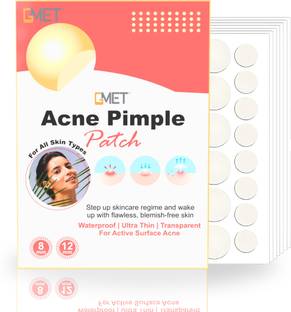 gmet Acne Pimple Patch for Face with Hydrocolloid & Salycylic Acid - 36 patches
