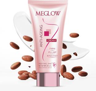 meglow Anti-Aging Face Cream with Peptides, Passion Fruit, Grapes & Cocoa Butter
