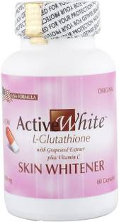 Active White High Antioxidant L Glutathione -Skin Whitening-100% Results