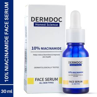DermDoc 10% Niacinamide Face Serum | Minimizes Pores | Improves Skin Texture